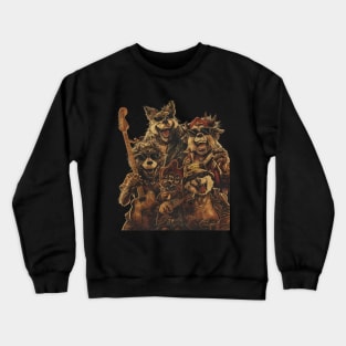 Monkey Banana Splits Joy Crewneck Sweatshirt